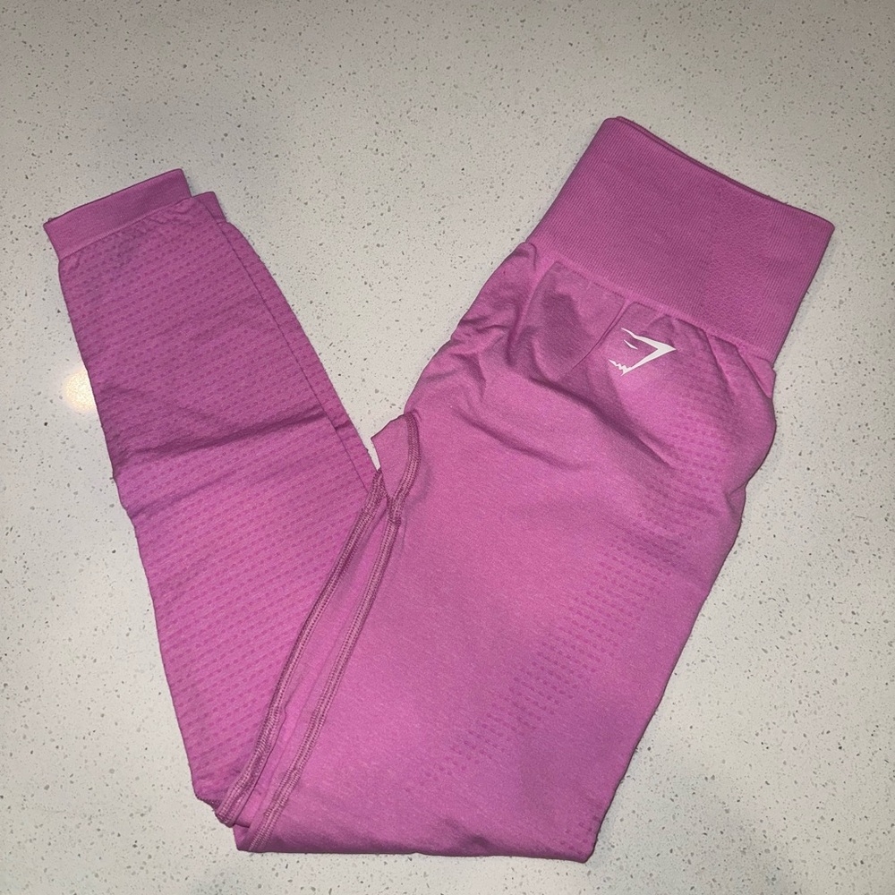 Gymshark Bubblegum Pink Women’s Vital Seamless Leggings | Size Small | Like New